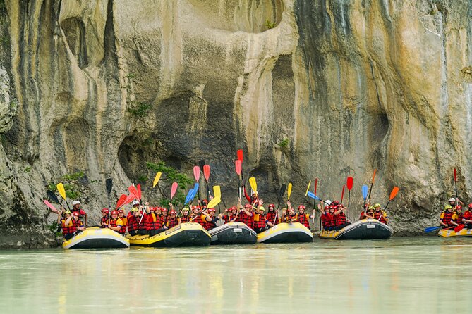 Rafting Vjosa River Gjirokastër Albania ARG - The Langarica canyon and its natural setting