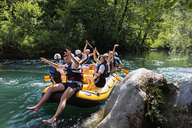 Rafting with cave exploring & cliff jumping |Go Pro 12| - Getting ready for cold water and changing conditions