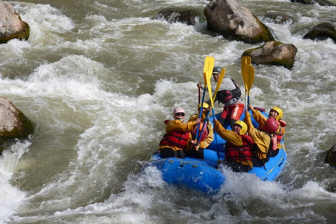 Rafting & Zip line Urubamba River 1 Day - Getting ready at Cusipata River Lodge