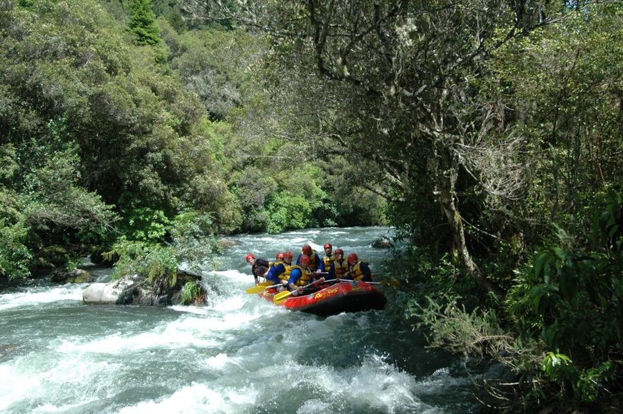 Rangitaiki Rafting Grade 3-4 - Key points at a glance