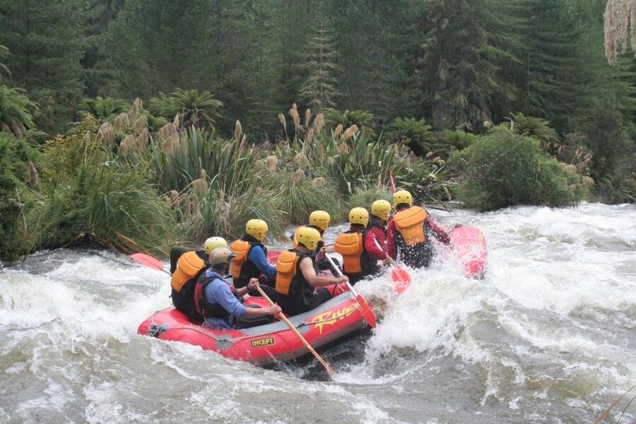 Rangitaiki Rafting Grade 3-4 - Geoff’s Joy and the main burst of adrenaline