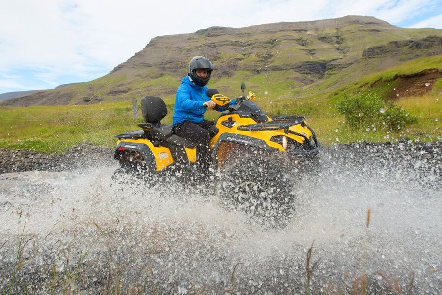 Reykjavik: ATV & Rafting Tour - One hour across lava tracks to Reykjavík Peak