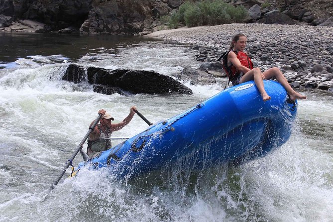 Riggins Idaho half-day rafting trip on the Salmon River - Meeting in downtown Riggins at 8:30 or 12:30