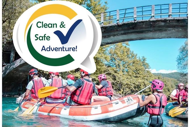 River rafting at Voidomatis River !! Zagori area - The artificial dam beneath the old Kleidonia Bridge
