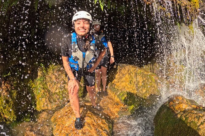 River Rafting from Split- Cliff Jumping- Cave Visit - The waterfall cave and its 10-degree water