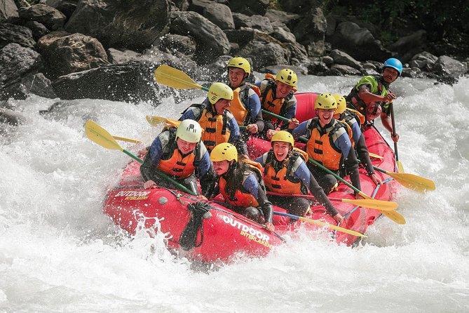 River Rafting Lütschine in Bernese Oberland - A quiet drift toward Lake Brienz