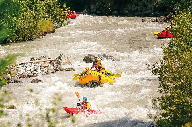River Rafting Lütschine in Bernese Oberland - Base camp, showers, and the free drink