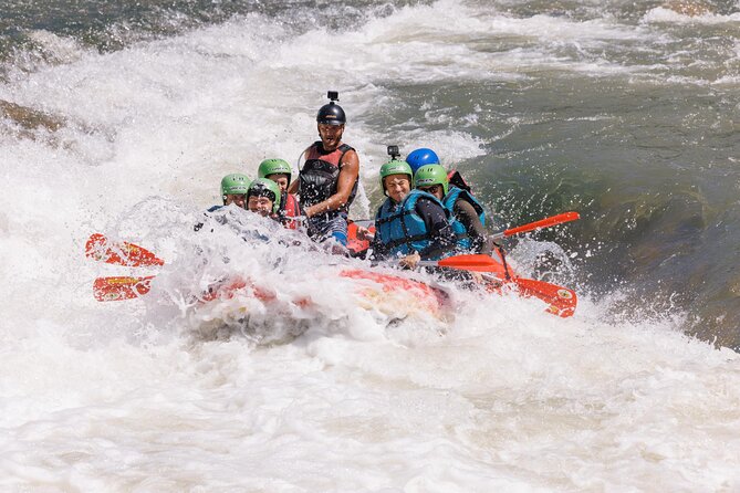 River Rafting on Buzau River - The safety talk before boarding