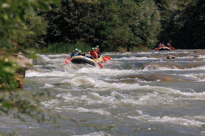 River Rafting on Buzau River - What the rafting section is likely to feel like