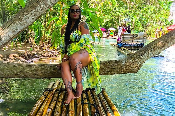 River Rafting with {Limestone Massage} & Ricks Cafe from Montego Bay - A calm start at Lethe Estate