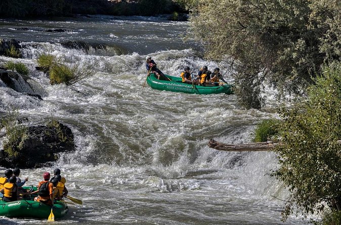 Rogue River Half Day Whitewater Trip Nugget Falls - Small riffles first, then Powerhouse