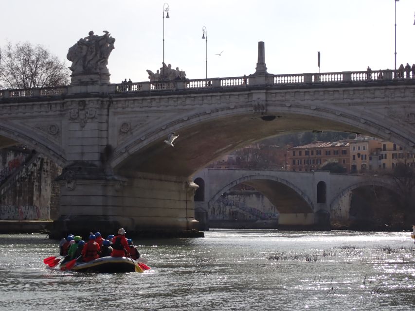 Rome: 2-Hours Rafting Experience on the Tiber River - From calm water to Castel Sant’Angelo
