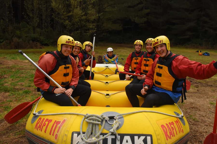 Rotorua: Kaituna Rafting & Mt. Tarawera Guided Hike Combo - The main practical problem: changing activities