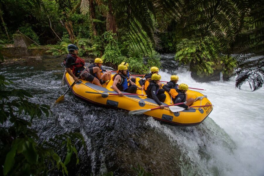 Rotorua Rafting: Kaituna River Rafting Experience-Free Sauna - Sauna time after the river