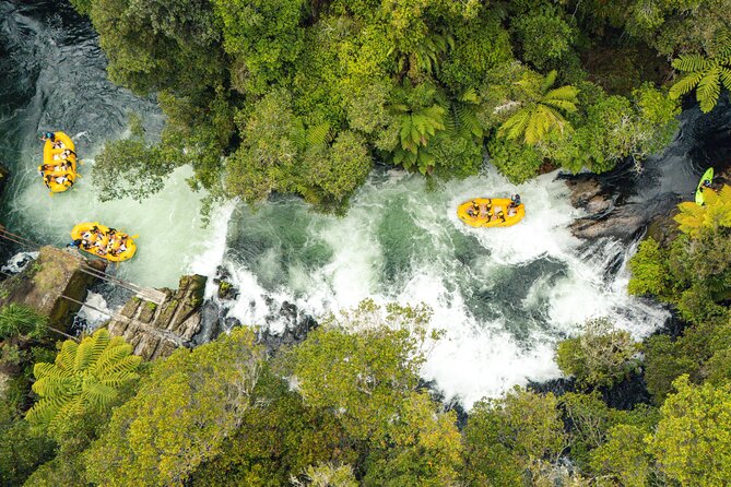 Rotorua Rafting: Kaituna River White Water Rafting & Free Sauna - Three waterfalls, forest scenery, and a compact route
