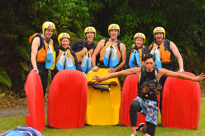 Rotorua Sledging White Water Sledging | Kaitiaki Adventures - Safety gear, photos, and what the price covers