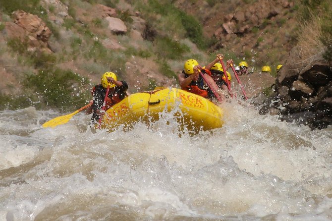 Royal Gorge Rafting Half Day Tour (FREE wetsuit use!) - Class IV Extreme fun! - Three hours of rapids, rock walls, and close teamwork