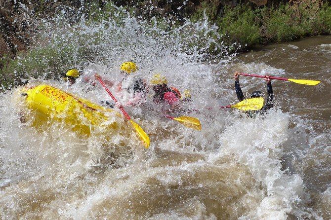 Royal Gorge Rafting Half Day Tour (FREE wetsuit use!) - Class IV Extreme fun! - What the private photographer adds