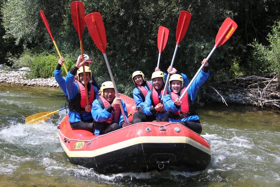 Salerno: rafting on the Sele River in Cilento - Bring water shoes, not just a swimsuit
