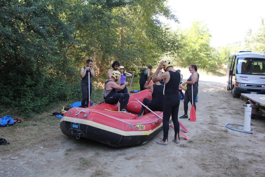 Salerno: rafting on the Sele River in Cilento - A useful add-on near the river