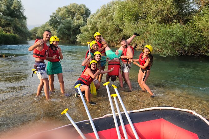 Saranda Rafting Tour with Beach Day – 3 Hours Adventure - What the 1 to 1.5-hour rafting run feels like