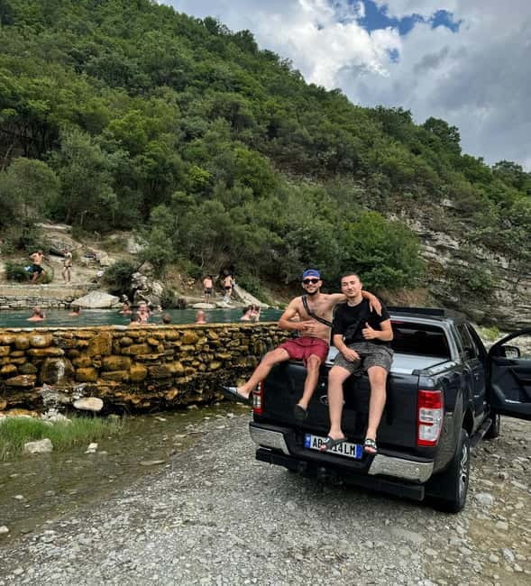 Sarande: Permet 4x4 Tour, Rafting and Thermal baths - Practical preparation for the river and baths