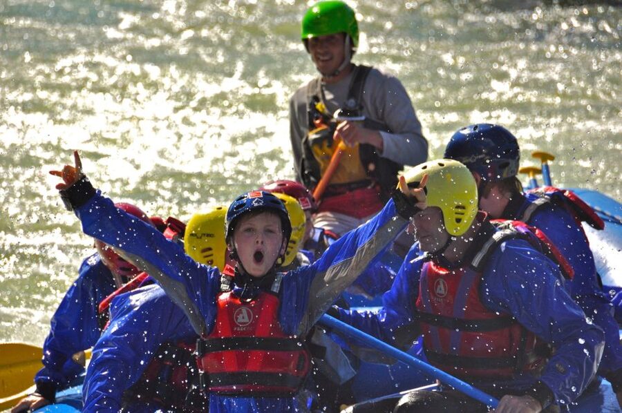 Setesdal, Evje: Family Rafting on the beautiful Otra river - Why the Otra works so well for family rafting