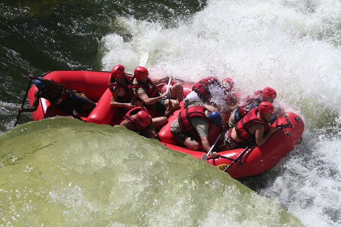 Shared Rafting and Kayaking at Zambezi with Guide - Who will enjoy this most