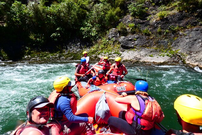 Shore Excursion: Scenic Rafting from Napier - Getting ready at the family base