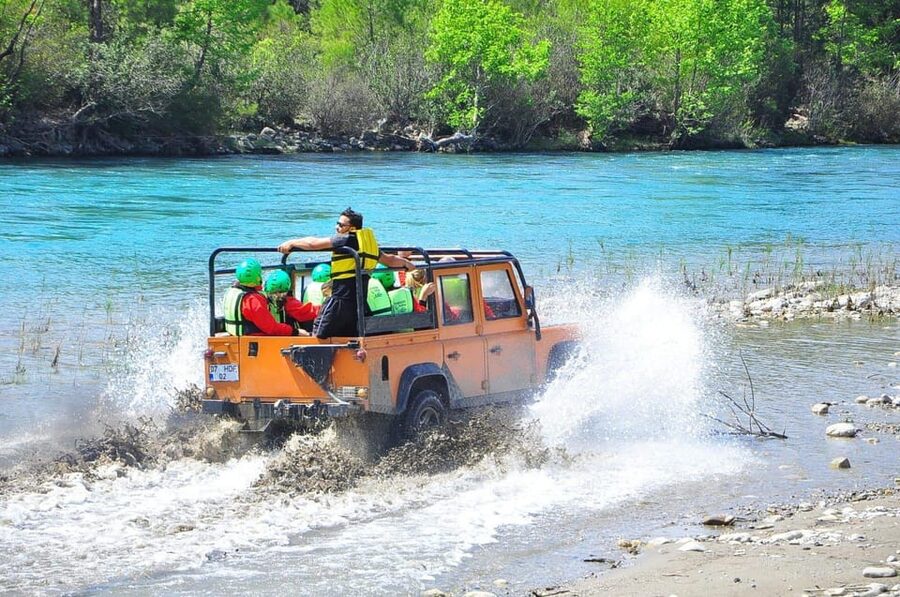 Side&Alanya:Rafting,Jeep,Quad/Buggy Safari/Zipline wLunch - Who will enjoy this best