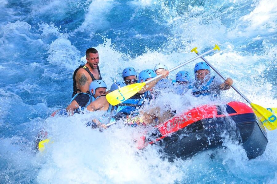 Side/Antalya: Jeep, Buggy, Rafting & Zipline Tour with lunch - The second rafting section and optional zipline