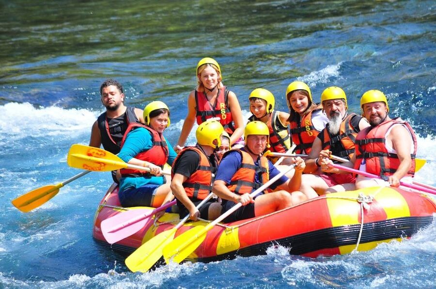 Side: Rafting and Zipline Canyon Tour with Lunch & Transfers - From Side to the Taurus Mountains