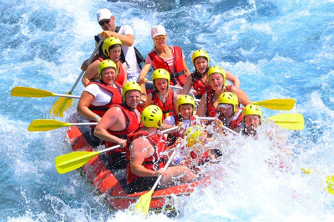 "Side: Whitewater Rafting Fun at Koprulu Canyon" - Choosing the two-person canoe