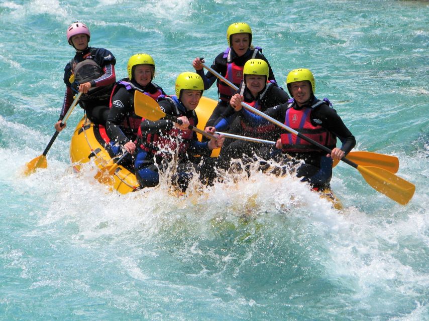 Slovenia: Half-Day Rafting Tour on Soča River with Photos - Swimming in the Soča’s emerald pools