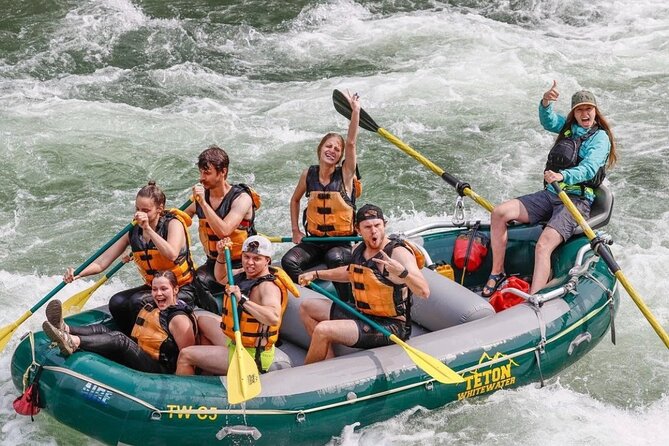 Small Boat Slam Whitewater Adventure Jackson Hole Activity - The Guide Team Makes or Breaks the Mood