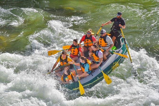 Small Boat Slam Whitewater Adventure Jackson Hole Activity - The Paddle Question and Other Practical Concerns