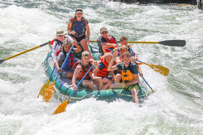 Small Boat Slam Whitewater Adventure Jackson Hole Activity - The River Portion: 75 Minutes of Splash and Paddling