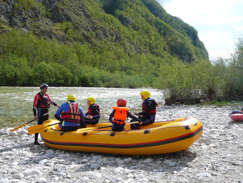 Soča River: Family Rafting Adventure, with Photos - About 90 minutes on the emerald river