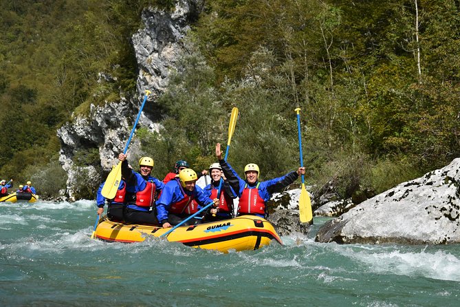 Soča River Rafting Adventure in Bovec - Swimming stops and the quieter side of the river