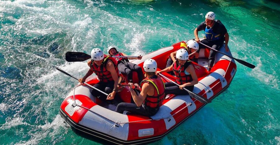 Soca River, Slovenia: Whitewater Rafting - The safety talk sets the tone