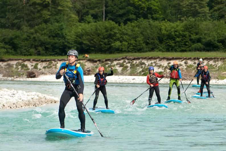 Soča Whitewater Stand-up Paddle Board: Small Group Adventure - Starting at Kot 12 in central Bovec