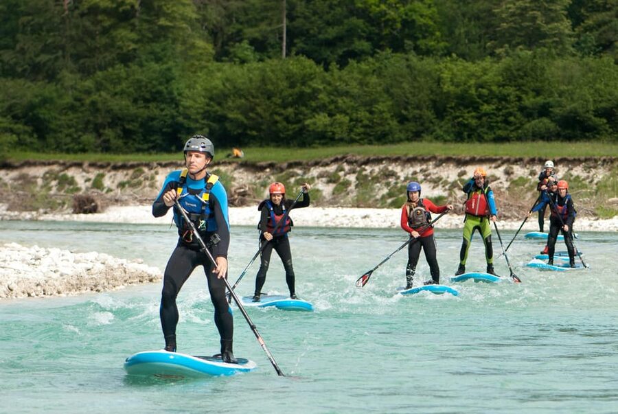 Soča Whitewater Stand-up Paddle Board: Small Group Adventure - Seventy minutes on the Soča River
