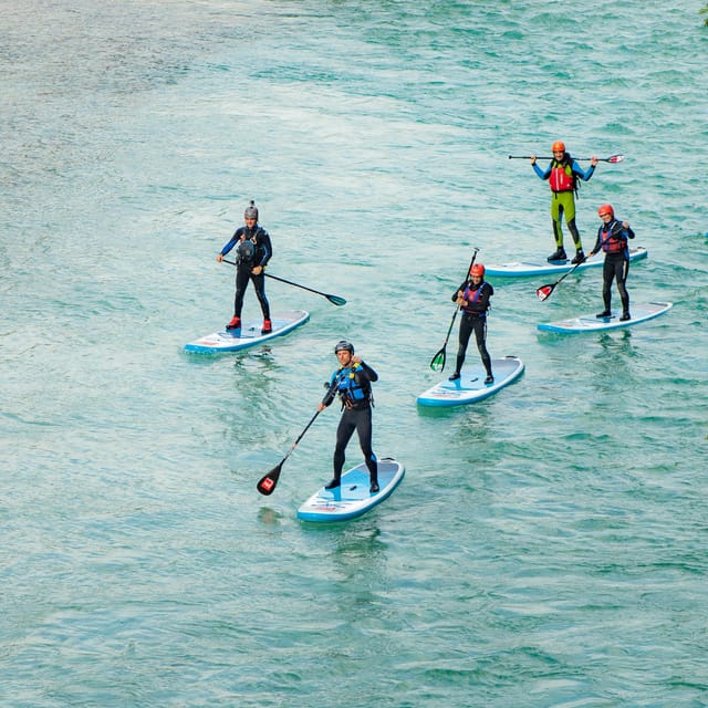 Soča Whitewater Stand-up Paddle Board: Small Group Adventure - The 10-minute ride to Čezsoča