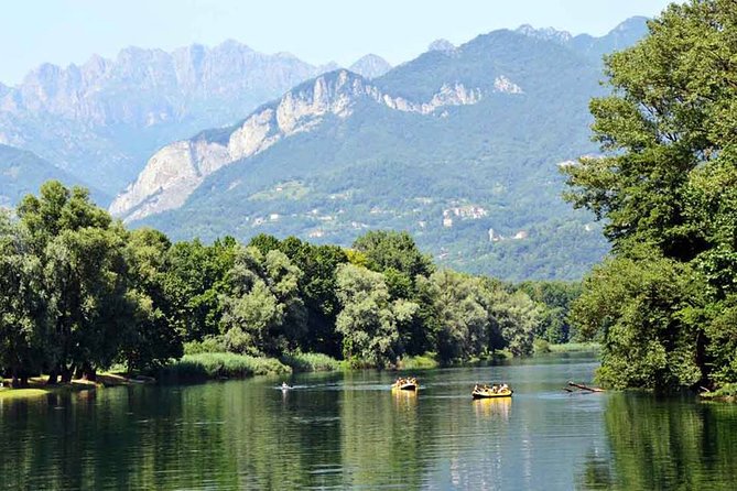 Soft Rafting on Adda River - Paddling through Parco Adda Nord