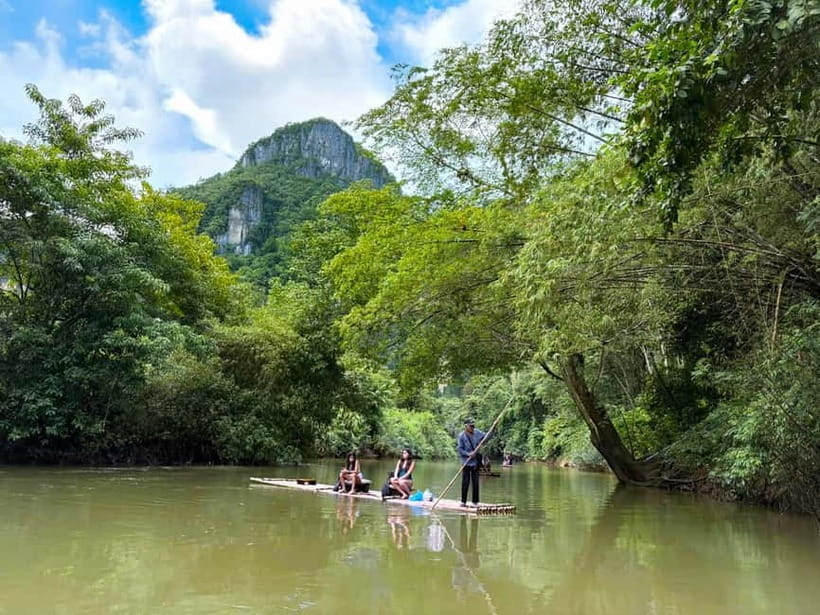 Sok River: Bamboo Raft Ride, Monkey Temple & View Point Tour - The Sok River raft ride is the peaceful centerpiece
