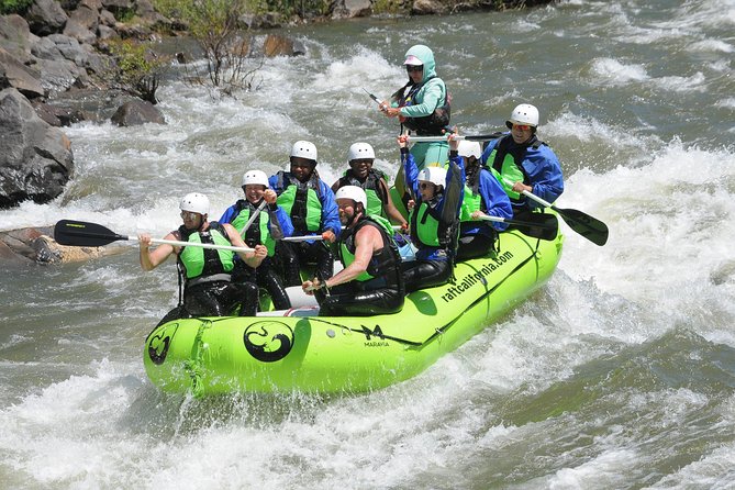South Fork American River - PM Gorge Rafting Trip (Class 2-3+) - Starting at the campground on Highway 49