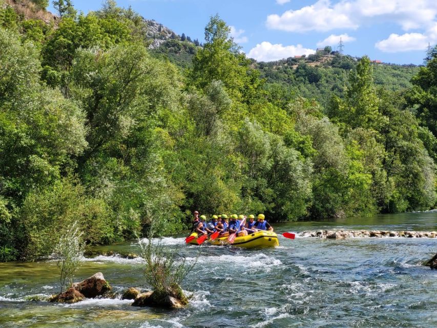 Split: Cetina River Whitewater Raft Trip with Pickup Option - What the three-hour outing feels like