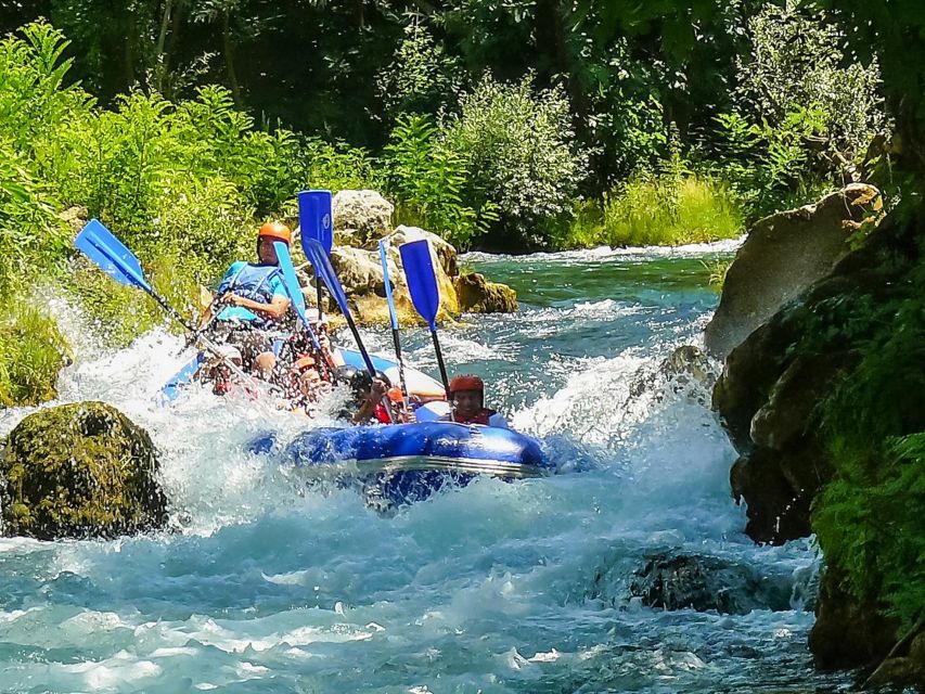 Split/Omiš: Cetina River Rafting with Cliff Jump & Swimming - Swimming in cold, clear Cetina water