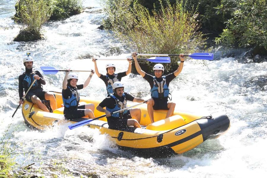 Split/Omiš: Rafting, Cliff Jumping, and Cave Tour - Rafting the Cetina: exciting, not extreme