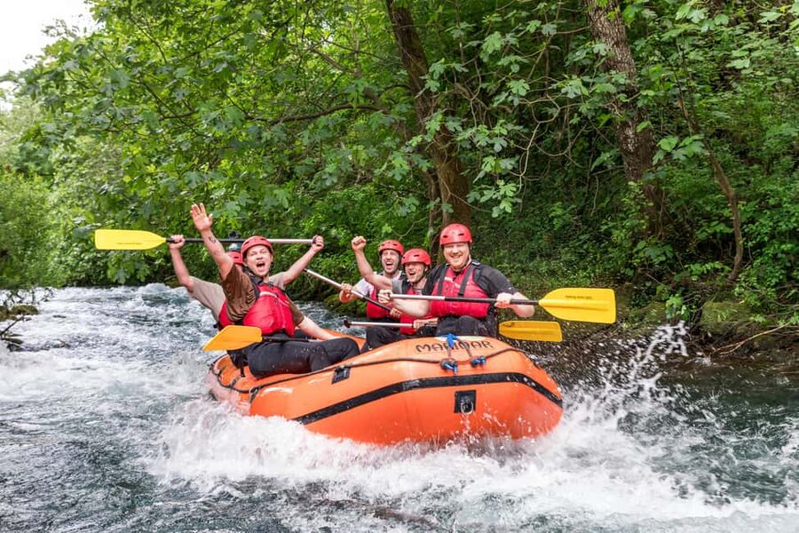 Split: Premium Rafting,Cave exploring,Cliff jumping & Picnic - Cave exploring and the optional cliff jump